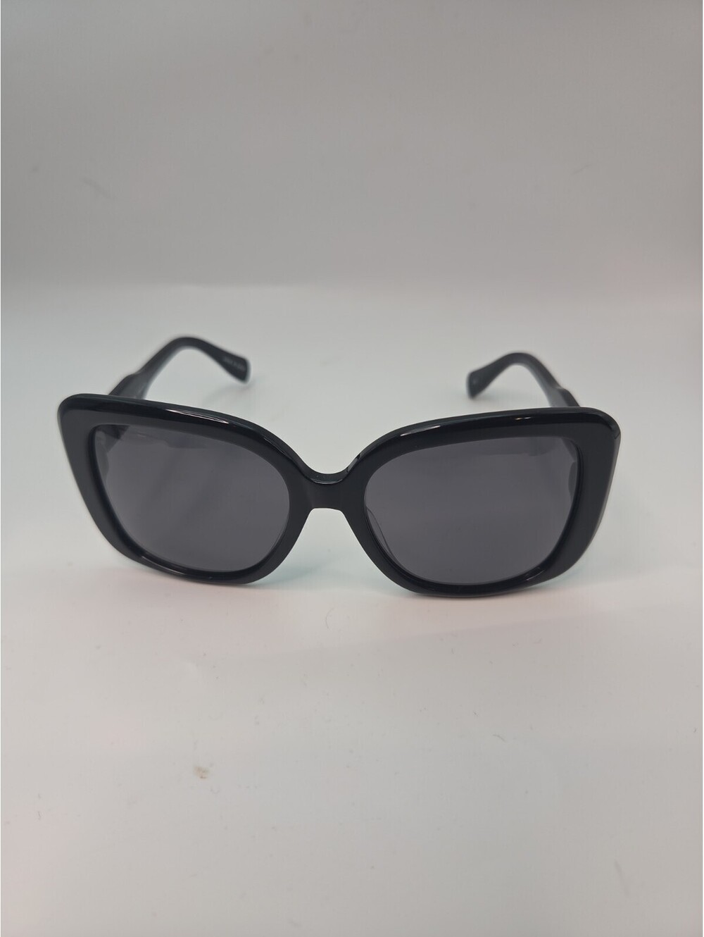 Rafella RS09 Black Oversize Square Sunglasses Polarized 56/16/140 New